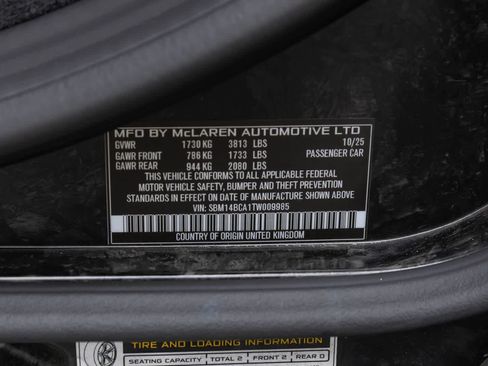 Used 2026 McLaren 750S Spider RWD image 19