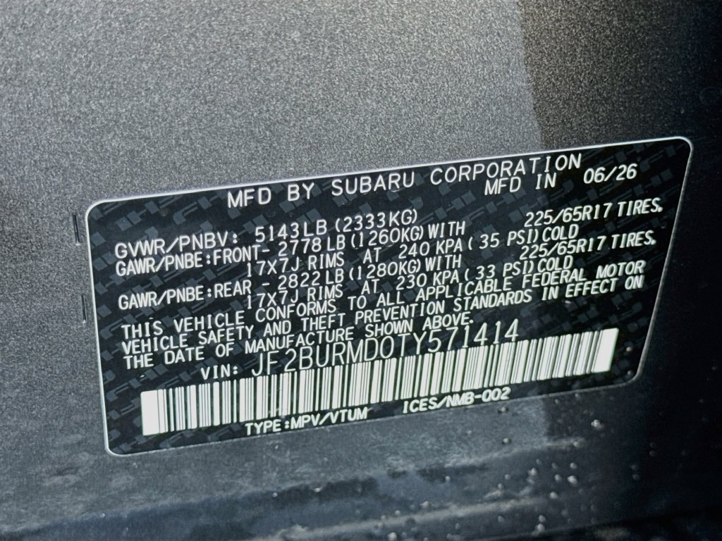 New 2026 Subaru Outback Wilderness AWD/4WD image 43