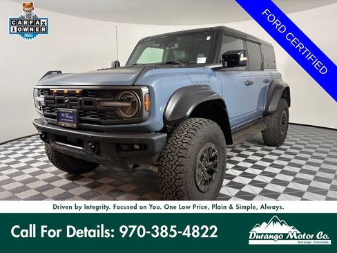 Certified 2025 Ford Bronco Raptor AWD/4WD image 1