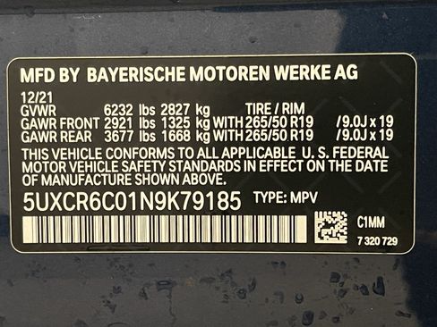 Certified 2022 BMW X5 xDrive40i w/ Climate Comfort Package AWD/4WD image 25