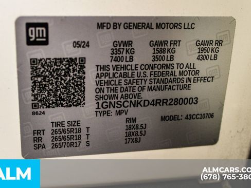 Used 2024 Chevrolet Tahoe LT image 44