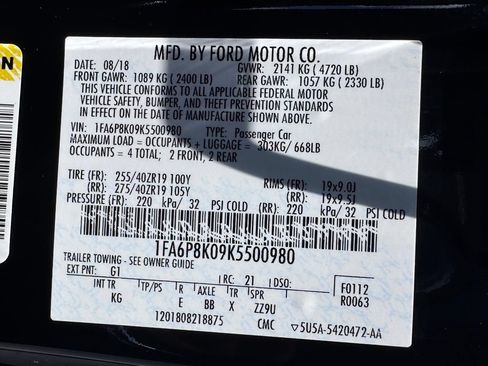 Used 2019 Ford Mustang Bullitt RWD image 40