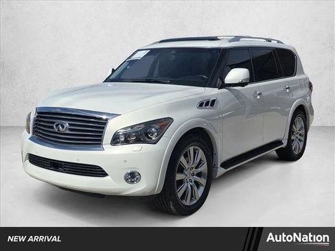 Used 2014 INFINITI QX80 4WD w/ Deluxe Touring Package image 1