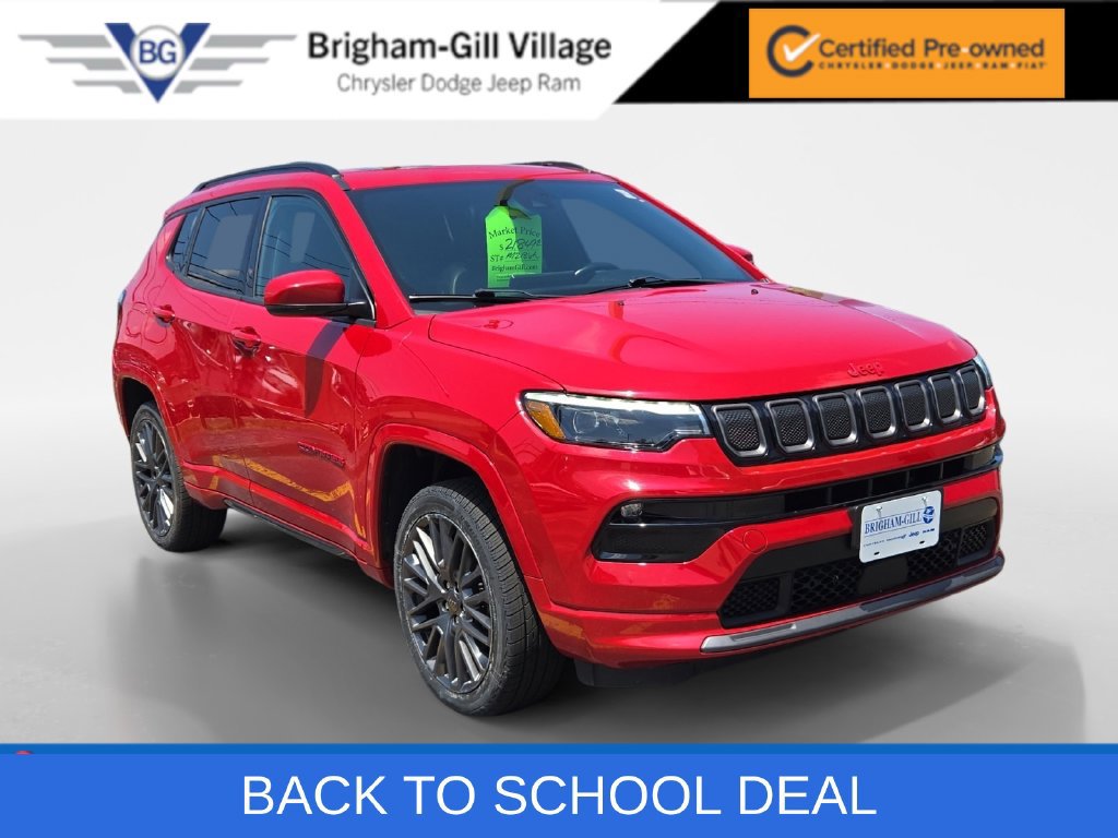 Certified 2022 Jeep Compass Limited w/ (RED) Package AWD/4WD image 1