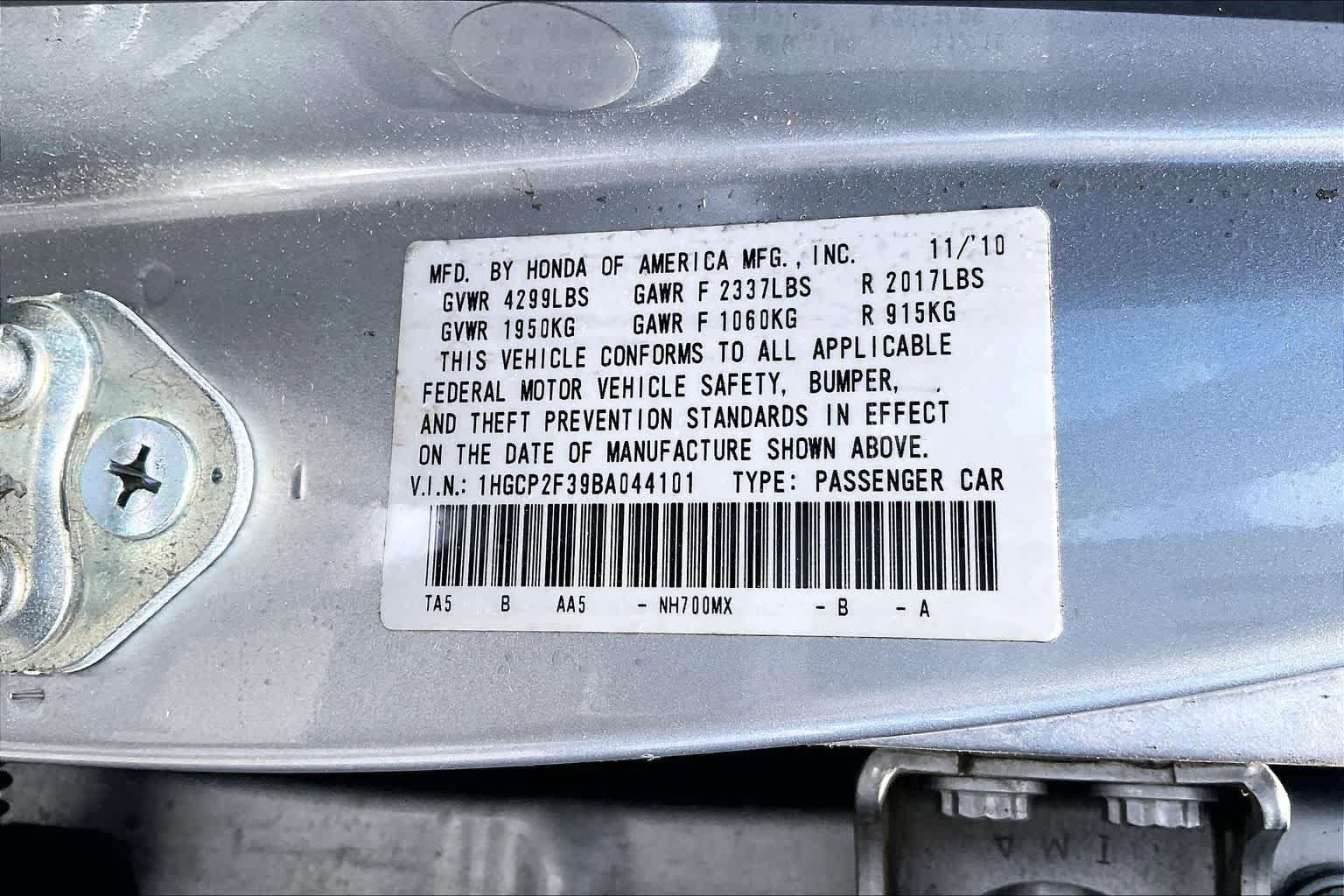 Used 2011 Honda Accord LX image 20