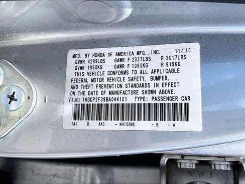 Used 2011 Honda Accord LX image 20