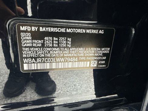 Used 2020 BMW 530i xDrive w/ M Sport Package image 54