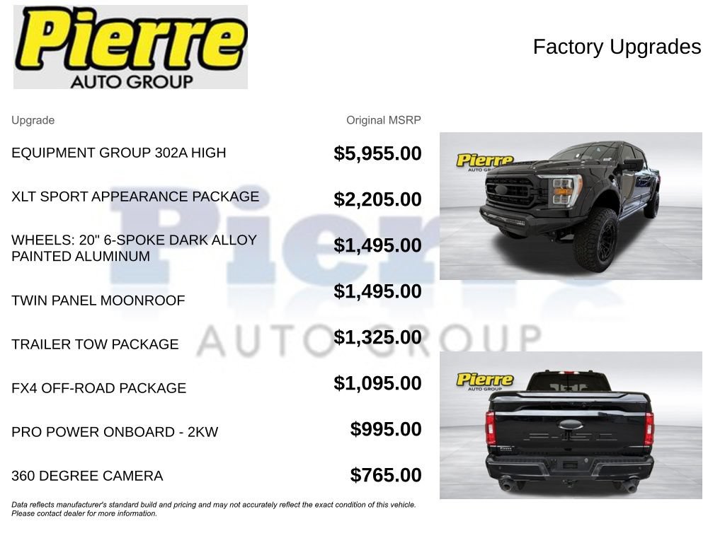 Used 2023 Ford F150 XLT w/ Equipment Group 302A High AWD/4WD image 13
