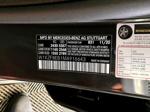 Certified 2021 Mercedes-Benz E 350 4MATIC Sedan image 34