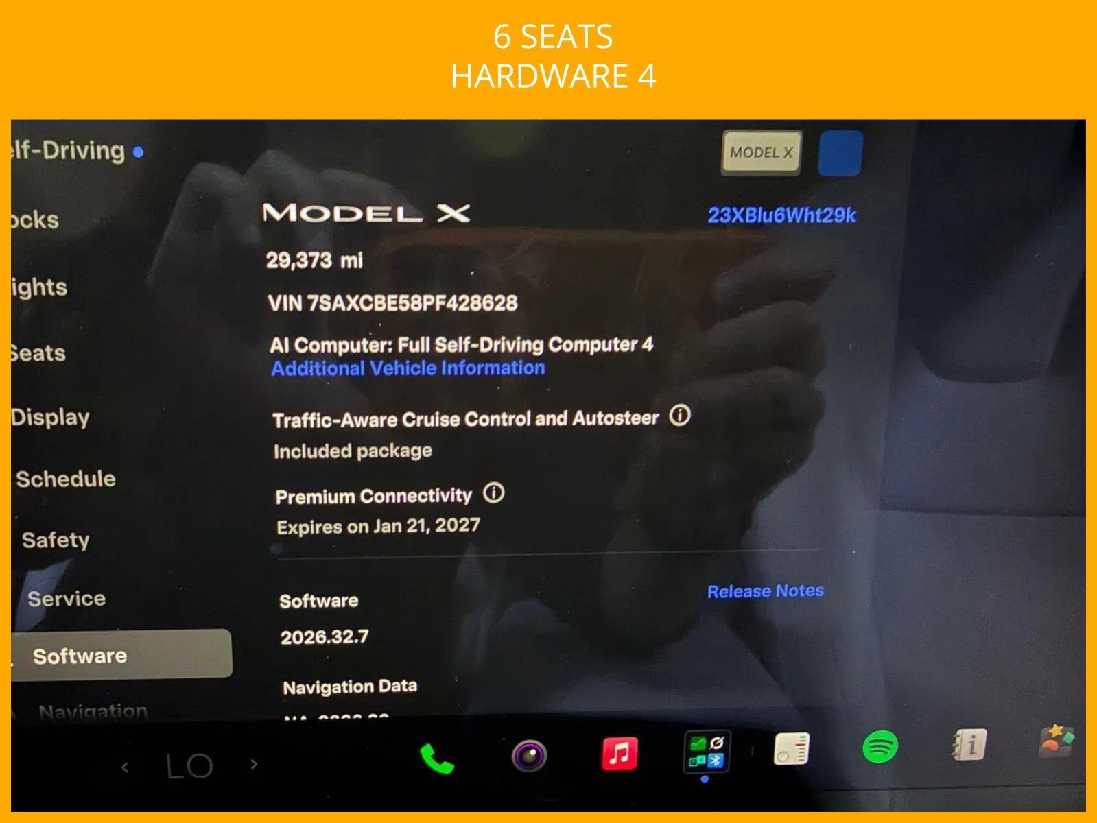Used 2023 Tesla Model X AWD/4WD image 3