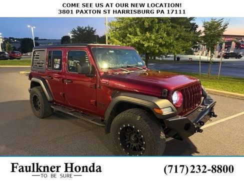 Used 2021 Jeep Wrangler Unlimited Sport AWD/4WD image 1