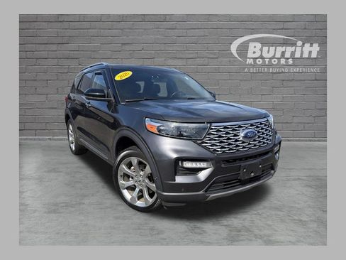 Used 2020 Ford Explorer Platinum w/ Premium Technology Package AWD/4WD image 1