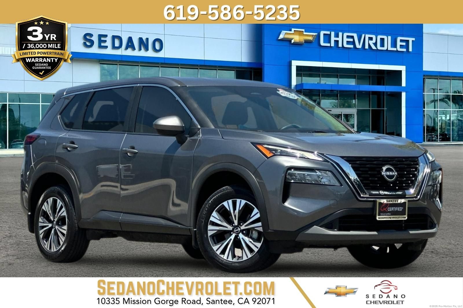 Used 2023 Nissan Rogue SV FWD image 1