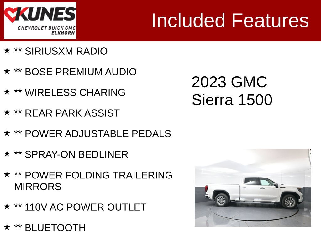 Used 2023 GMC Sierra 1500 Denali AWD/4WD image 3