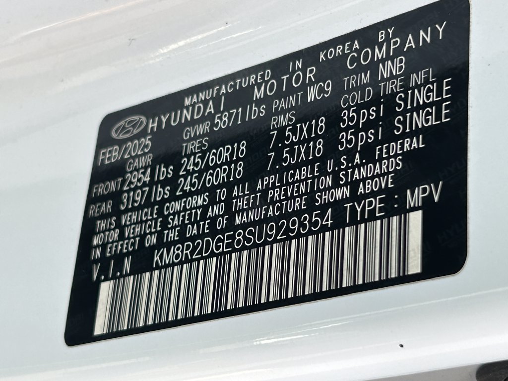 Used 2025 Hyundai Palisade SEL AWD/4WD image 40