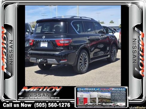 Certified 2023 Nissan Armada Platinum w/ Captain's Chairs Package RWD image 4