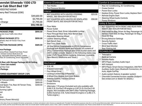 Used 2022 Chevrolet Silverado 1500 RST w/ Safety Package AWD/4WD image 6