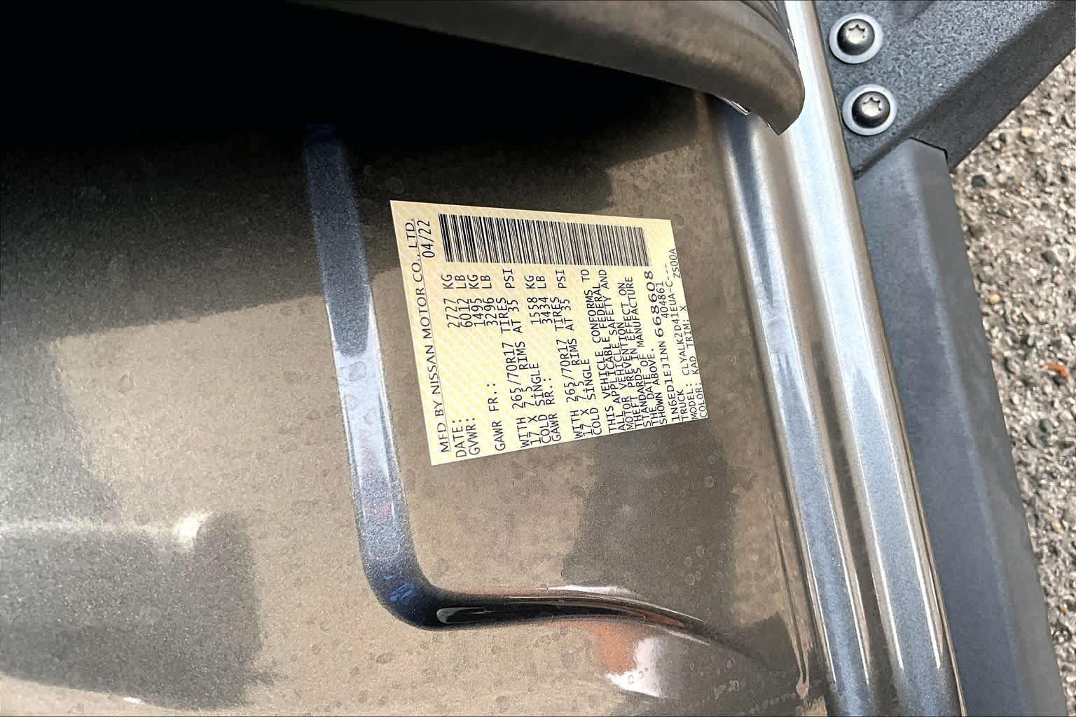 Used 2022 Nissan Frontier Pro-X RWD image 37