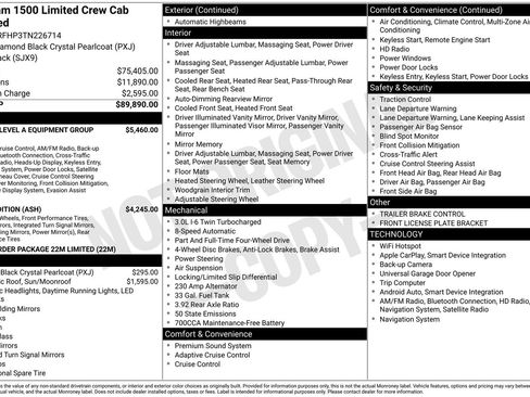 New 2026 RAM 1500 Limited image 29
