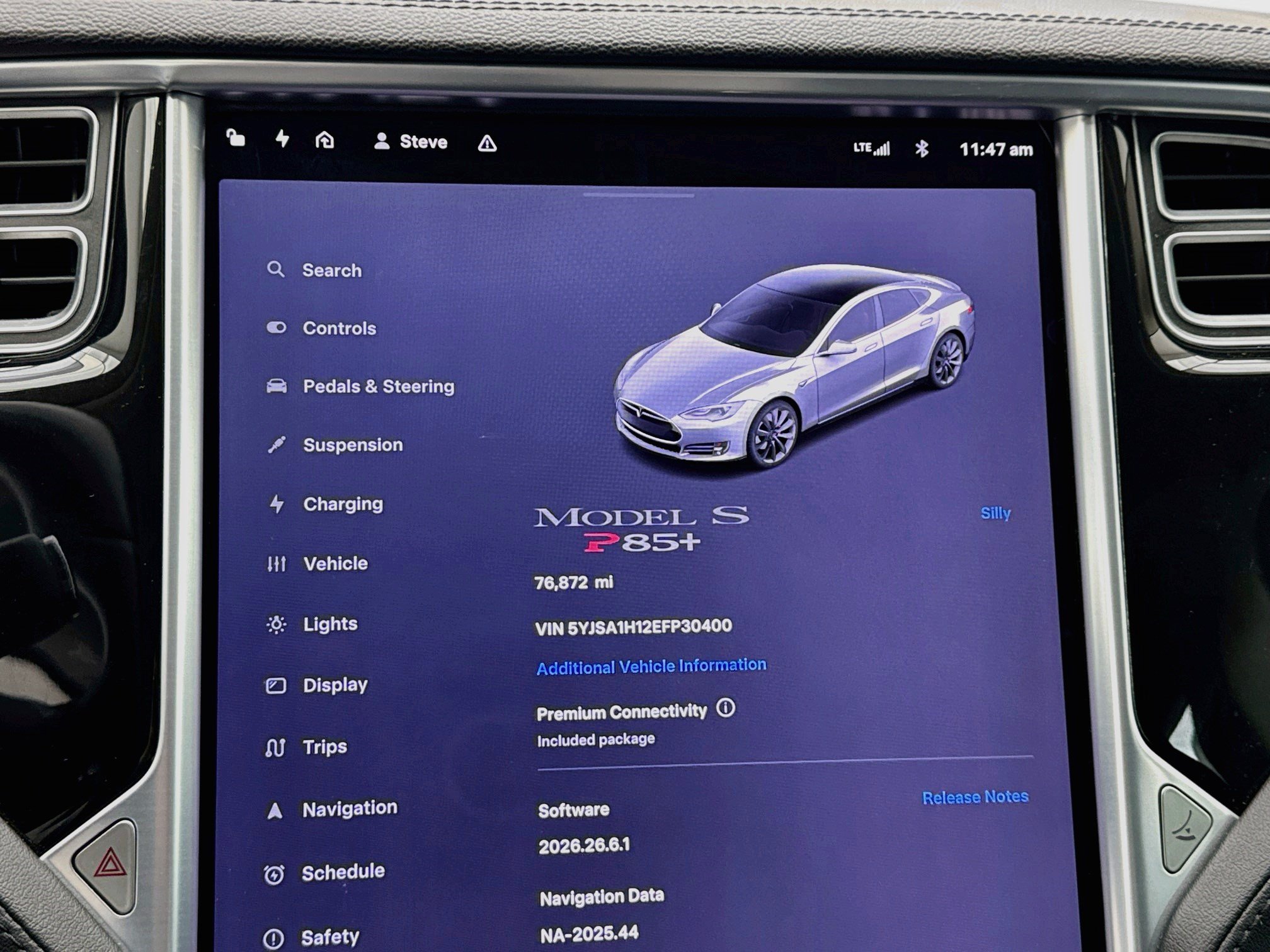 Used 2014 Tesla Model S P85 RWD image 8