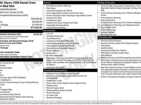Certified 2024 GMC Sierra 1500 Denali w/ Denali Reserve Package AWD/4WD image 13