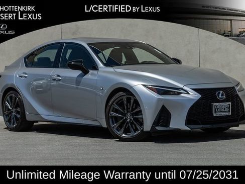 Certified 2025 Lexus IS 350 F Sport w/ Accessory Package 2 RWD image 1