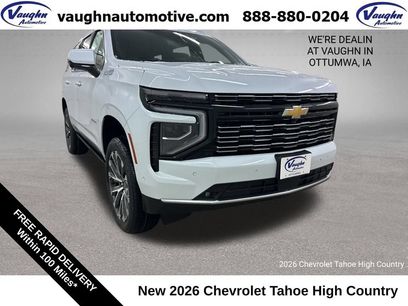 New 2026 Chevrolet Tahoe High Country