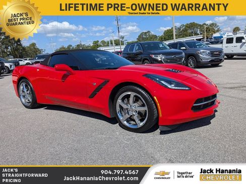 Used 2014 Chevrolet Corvette Stingray Convertible w/ 2LT Preferred Equipment Group image 1