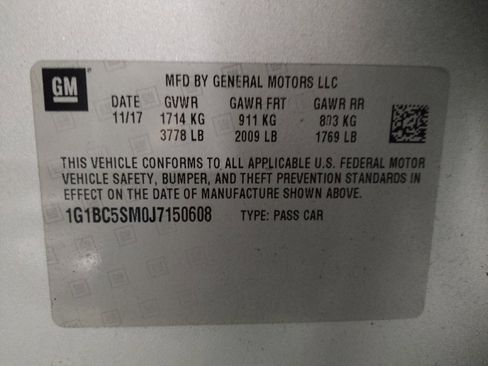 Used 2018 Chevrolet Cruze LS FWD image 33