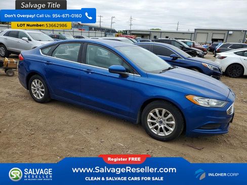 Used 2017 Ford Fusion S FWD image 5