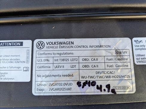 Used 2018 Volkswagen Tiguan Limited w/ Premium Package image 24