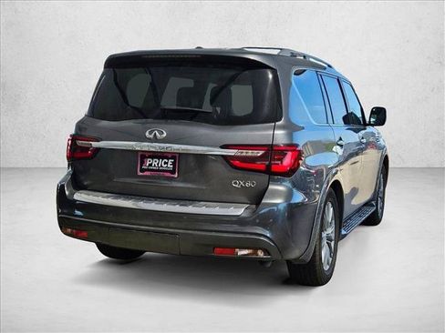 Used 2021 INFINITI QX80 Luxe w/ All-Season Package RWD image 3