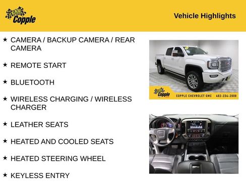 Used 2016 GMC Sierra 1500 Denali w/ Denali Ultimate Package AWD/4WD image 4