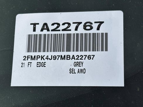 Used 2021 Ford Edge SEL w/ Cargo Accessory Package image 15