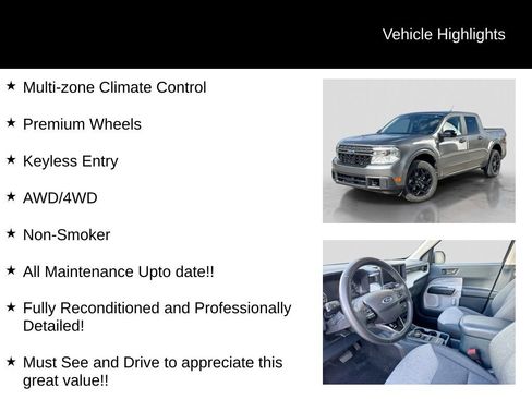 Used 2024 Ford Maverick XLT w/ XLT Luxury Package AWD/4WD image 31