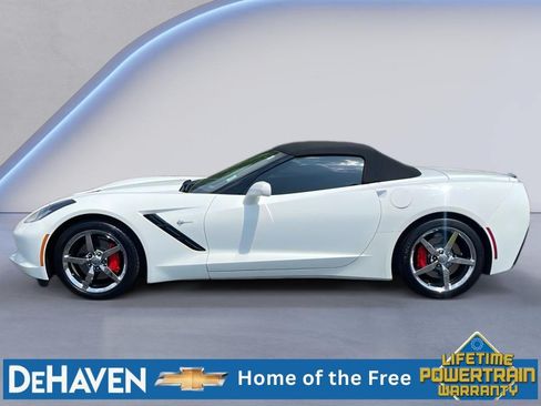 Used 2014 Chevrolet Corvette Stingray Convertible w/ 2LT Preferred Equipment Group RWD image 3