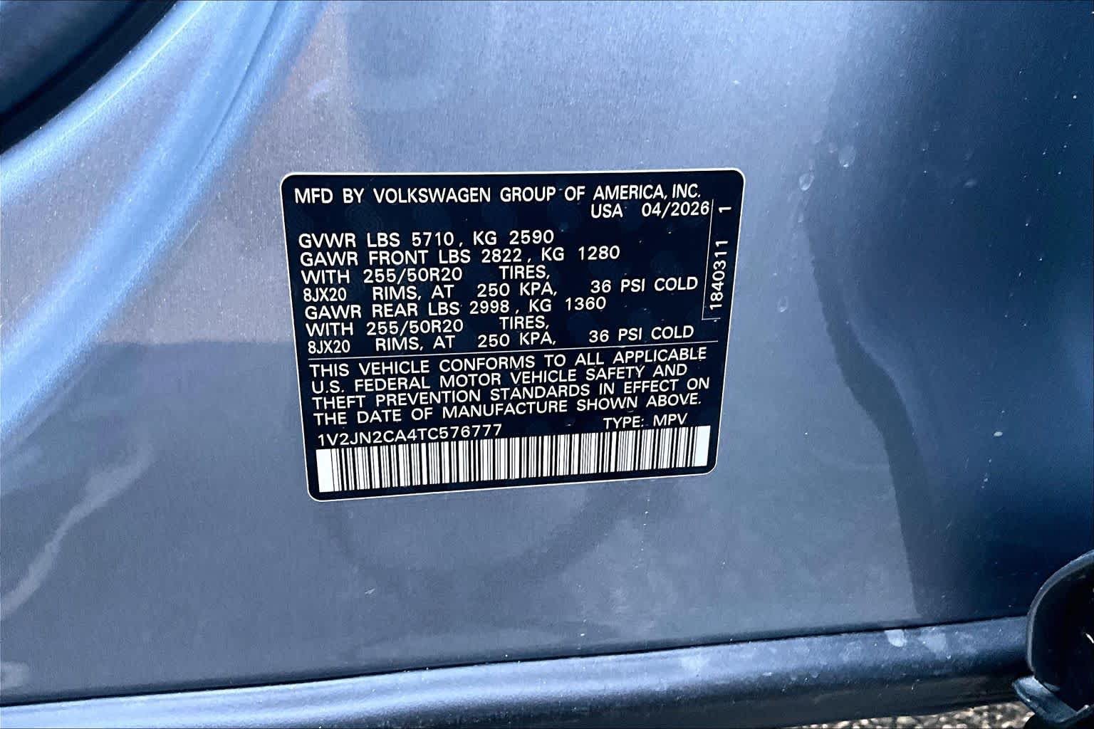 New 2026 Volkswagen Atlas SE FWD image 21