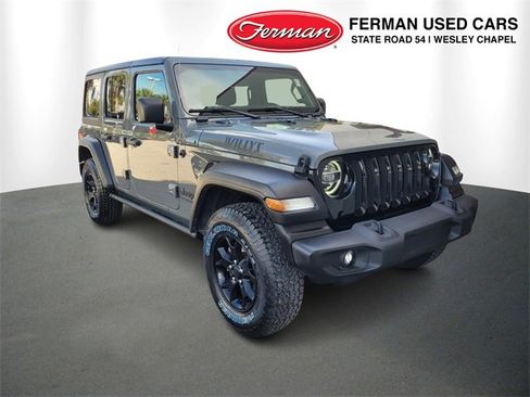 Certified 2020 Jeep Wrangler Unlimited Sport image 1