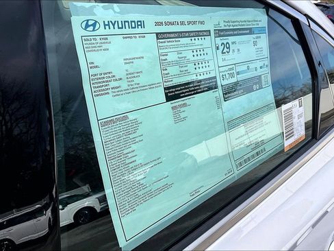 New 2026 Hyundai Sonata SEL FWD image 16