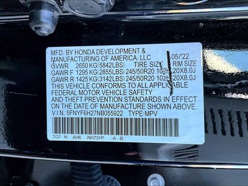 Used 2022 Honda Pilot Special Edition image 36