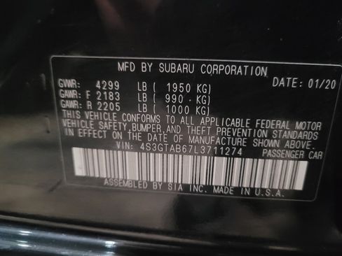 Used 2020 Subaru Impreza 2.0i AWD/4WD image 33