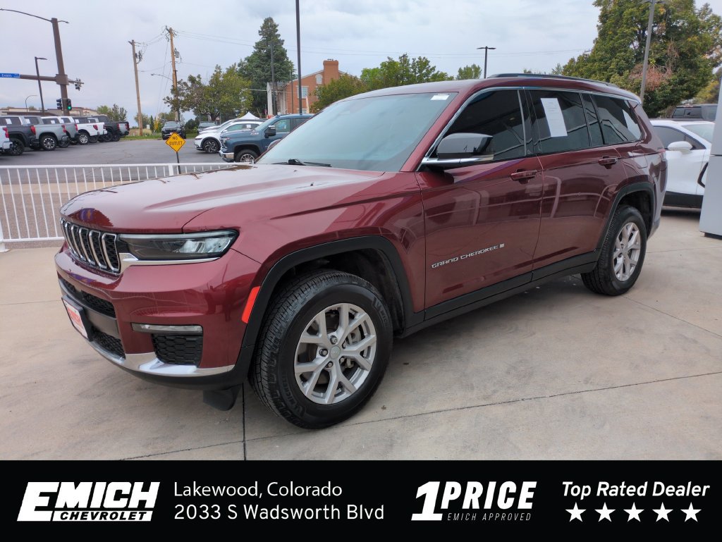 Used 2022 Jeep Grand Cherokee L Limited w/ Trailer Tow Group (B) AWD/4WD 360° Tour
