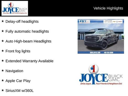 Certified 2022 GMC Sierra 1500 Elevation w/ LPO, Elevation Black Package image 24