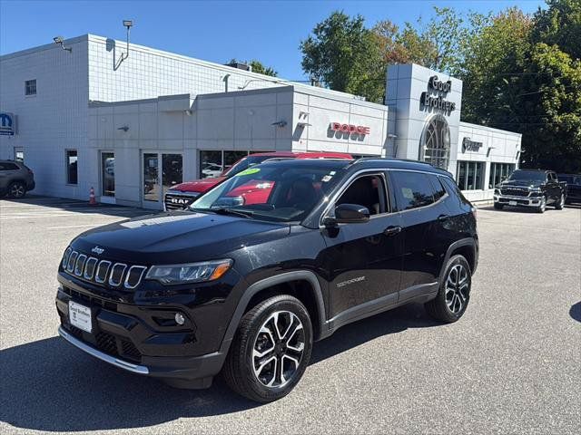 Certified 2022 Jeep Compass Limited w/ Sun and Sound Group AWD/4WD image 1