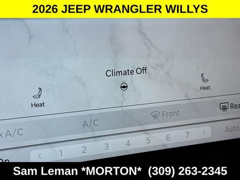 New 2026 Jeep Wrangler Sport AWD/4WD image 19