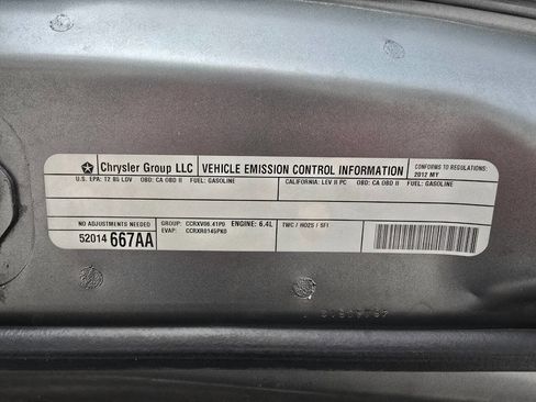 Used 2012 Chrysler 300 SRT8 w/ 19-Premium Speaker Group image 63