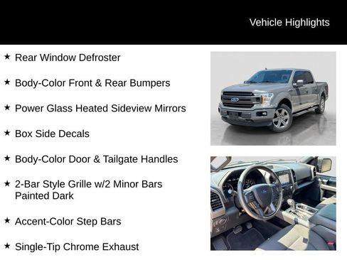 Used 2020 Ford F150 XLT w/ Equipment Group 302A Luxury AWD/4WD image 26