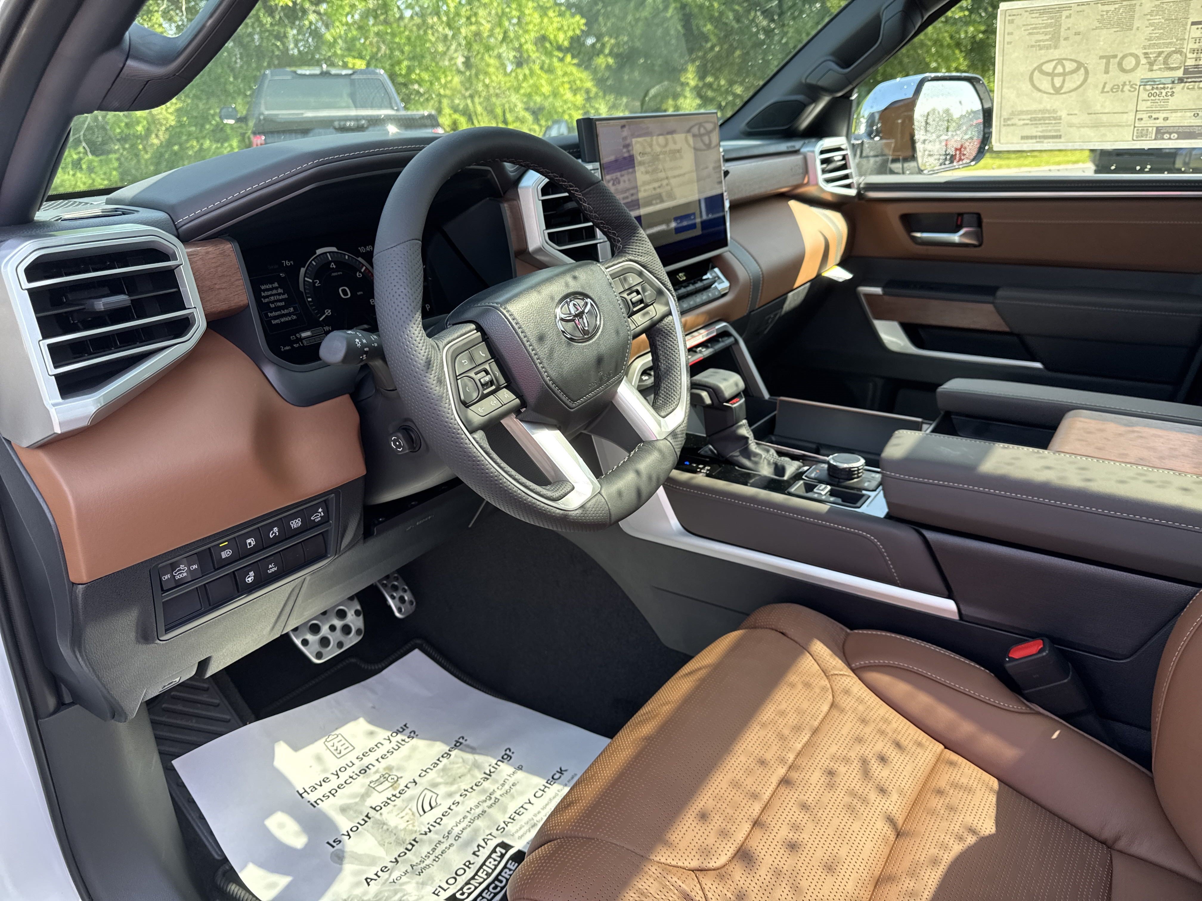 New 2025 Toyota Tundra 1794 Edition w/ TRD Off-Road Package AWD/4WD image 15
