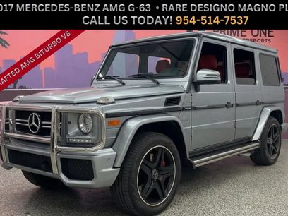 Used 2017 Mercedes-Benz G 63 AMG 4MATIC