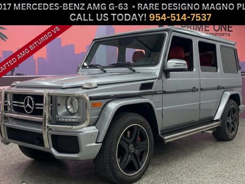 Used 2017 Mercedes-Benz G 63 AMG 4MATIC image 1